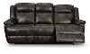 Grandeur Gray Power Reclining Sofa