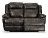 Grandeur Gray Power Reclining Loveseat