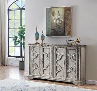 Payton Gray 4 Door Sideboard