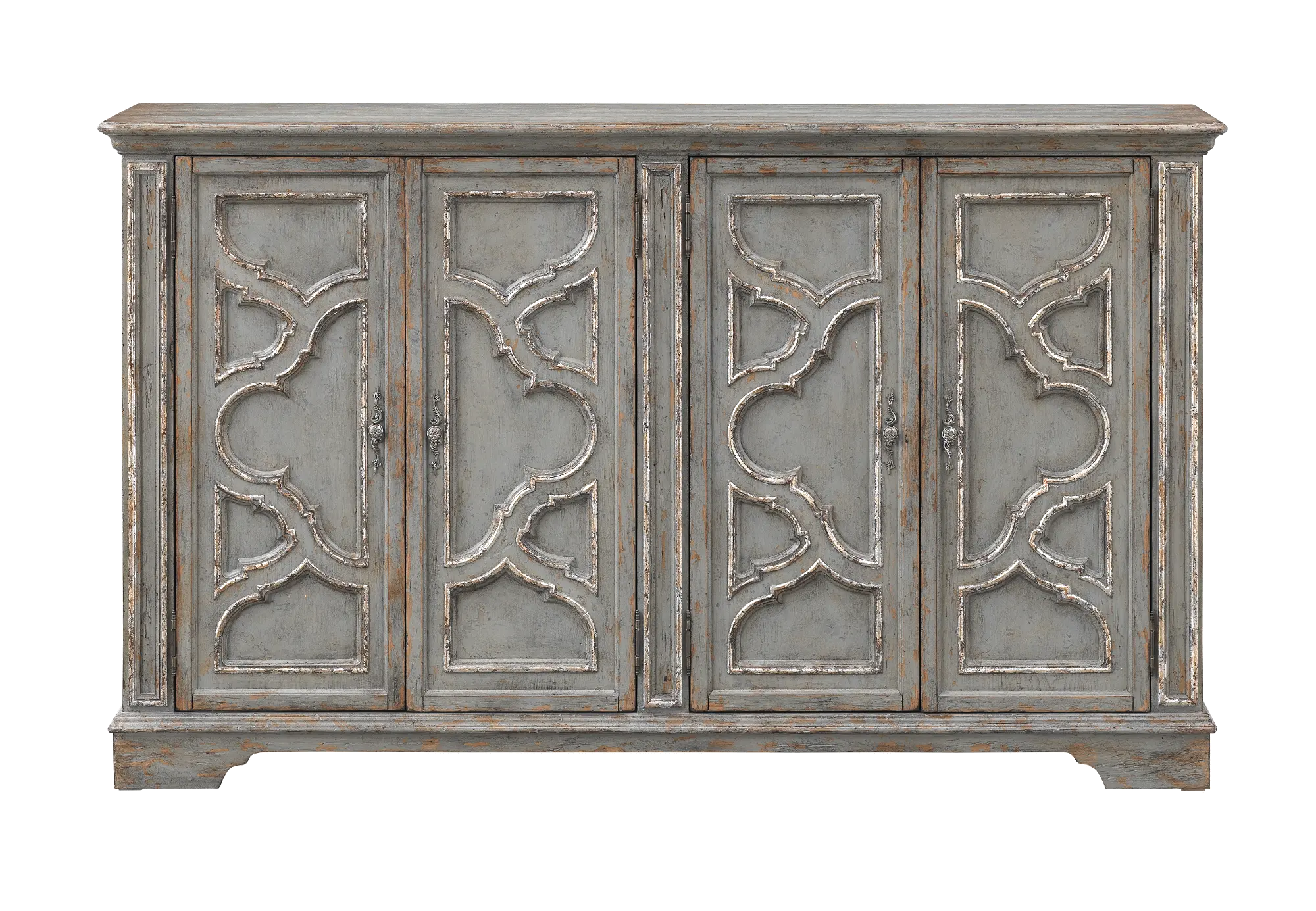 Payton Gray 4 Door Sideboard-4
