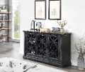 55635 Gates Black 3 Door Credenza
