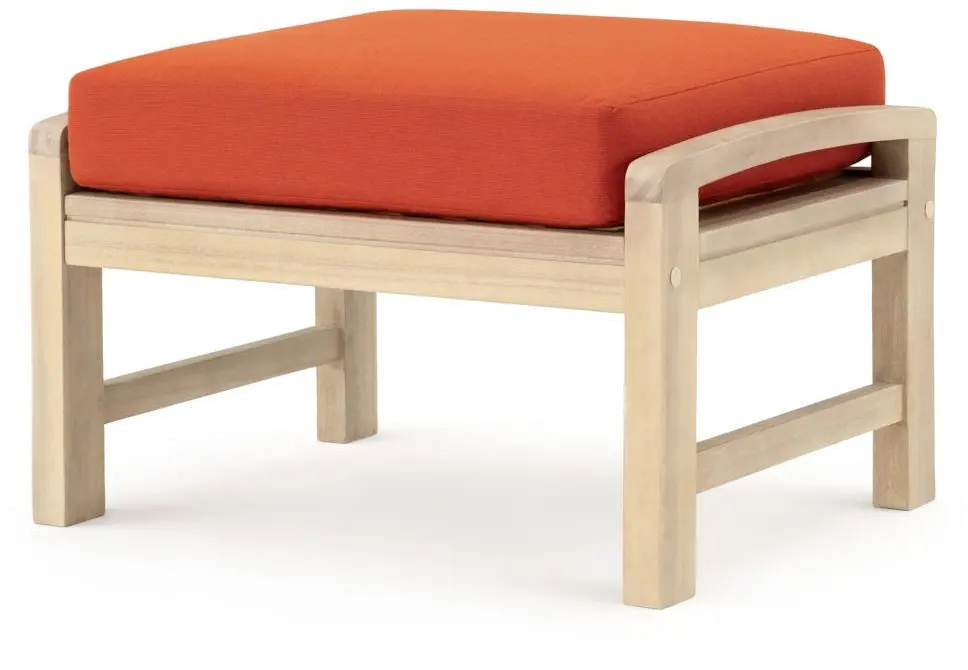 Modern 7 Piece Sofa and Club Chair Patio Set - Tikka Orange-5