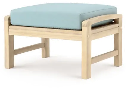 Modern 8 Piece Patio Set with Sofa - Spa Blue-5