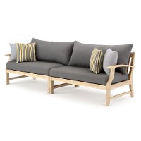 Charcoal Gray 9 Piece Patio Chat Set - Kooper-3