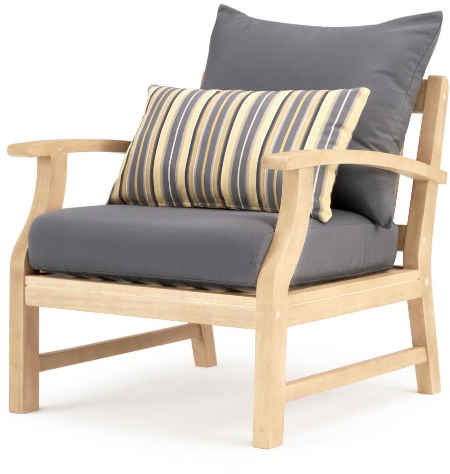 Charcoal Gray 9 Piece Patio Chat Set - Kooper-6
