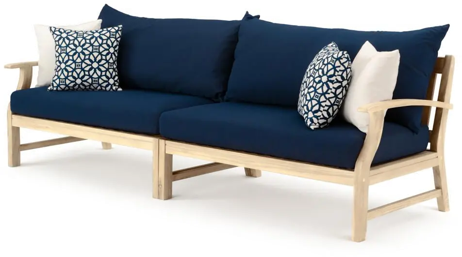 Navy Blue 9 Piece Patio Chat Set - Kooper-3