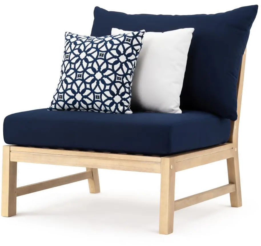 Navy Blue 9 Piece Patio Chat Set - Kooper-5