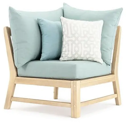 Spa Blue 9 Piece Patio Chat Set - Kooper-4