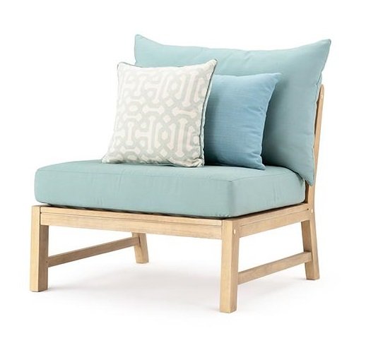 Spa Blue 9 Piece Patio Chat Set - Kooper-5