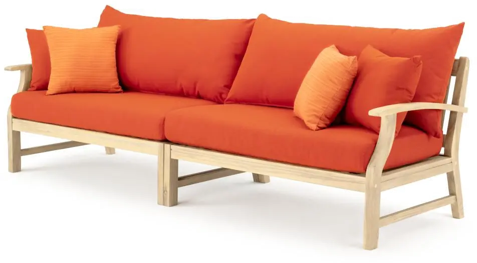 Tikka Orange 9 Piece Patio Chat Set - Kooper-3