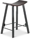 Clearance Newport Dark Brown Counter Height Stool