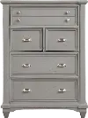 Harbor Hut Gray Youth Chest of Drawers