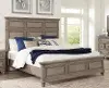 Blakeley Weathered Gray King Bed