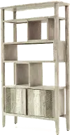 Ellis Gray and Sand Bookcase