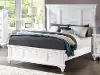 Harbor Hut White Queen Bed