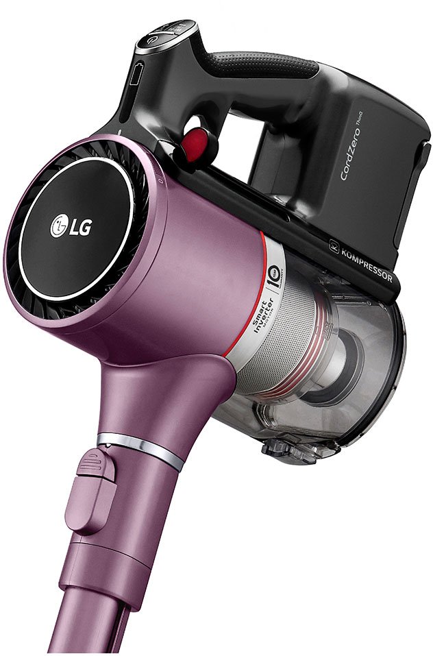 A929KVM LG CordZero A9 Kompressor Stick Vacuum with Power Mop - Vintage Wine-4