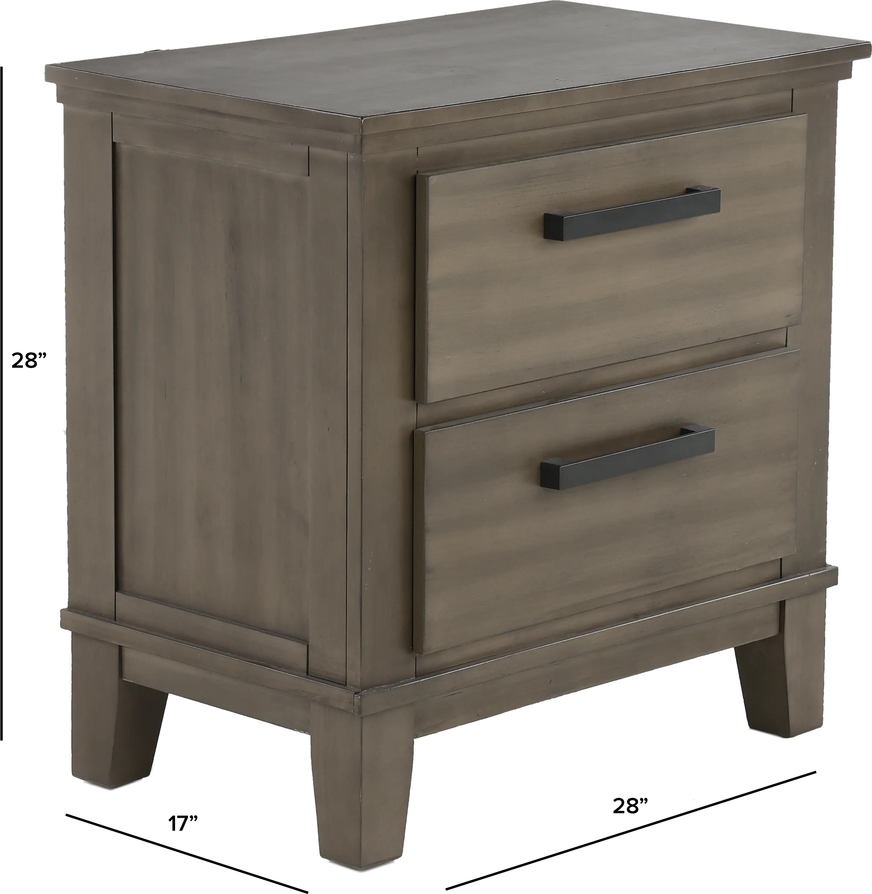Jubilee Light Brown Nightstand-3