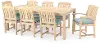 Spa Blue 9 Piece Dining Set - Kooper