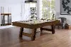 Reclaimed Brown and Camel Pool Table - Telluride