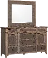 Hearthstone Walnut Brown Dresser