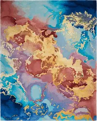 PRS18 Prismatic 8 x 10 Abstract Multicolor Area Rug