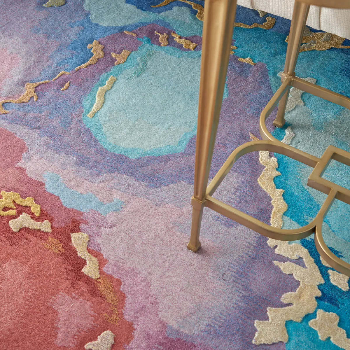 PRS18 Prismatic 8 x 10 Abstract Multicolor Area Rug-4