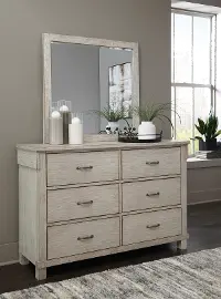 Nannie Weathered White Dresser