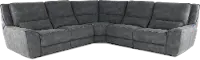 Sauvage 5-Piece Curved Power Reclining Sectional