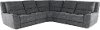 Sauvage Cobalt 5 Piece Power Reclining Sectional