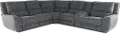 Sauvage Cobalt 6 Piece Power Reclining Sectional