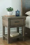 Ora Brown Nightstand