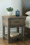 Ora Warm Brown Nightstand