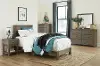 Ora Brown Twin Size Bed