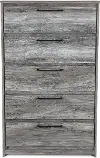 Twila Rustic Smoke Gray Chest of Drawers