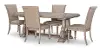 Clearance Sorona Light Brown 5 Piece Dining Room Set