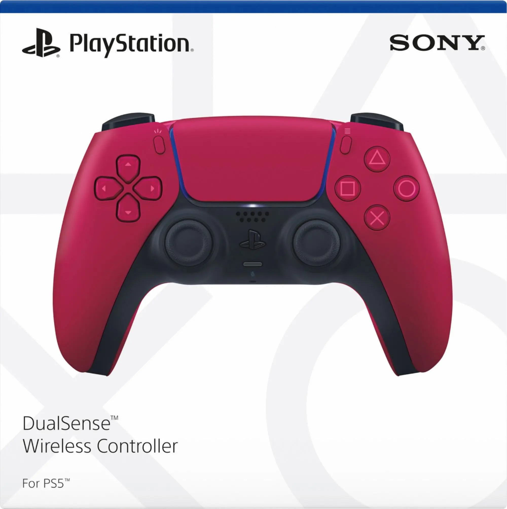 PS5 SCE 306393 Sony PS5 DualSense Wireless Controller - Cosmic Red-5