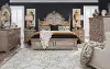Sorona Beige 4 Piece King Bedroom Set