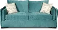 Ellyson Cerulean Blue Queen Sofa Bed