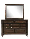 Clearance Harrison Cherry Brown Dresser
