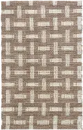Preston 8 x 10 Desert Brown and Ivory Area Rug