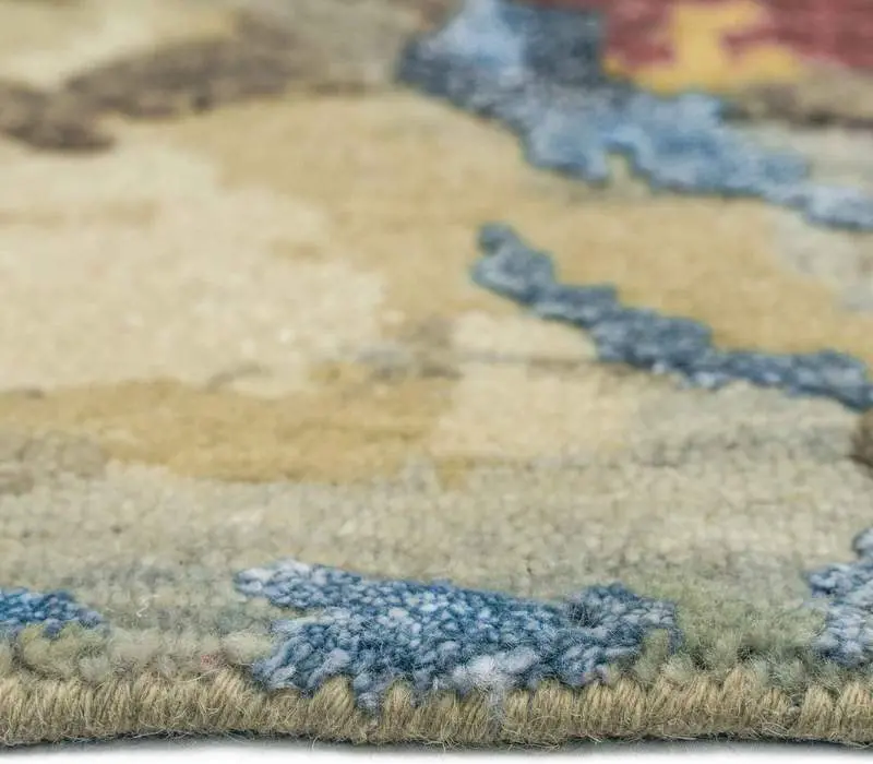 1202RS08001000945 Tasanee 8 x 10 Amber Multi Area Rug-4