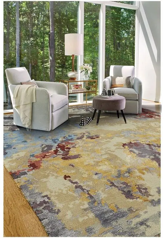 1202RS08001000945 Tasanee 8 x 10 Amber Multi Area Rug-5