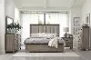 Newell Gray and Brown 4 Piece Queen Bedroom Set