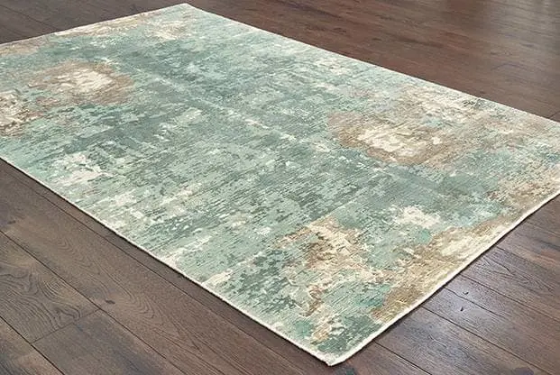 Formations 8 x 10 Blue Gray Area Rug-2