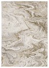 Nebulous 8 x 11 Beige Ivory Area Rug