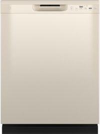 GDF535PGRCC GE Dishwasher with Sanitize Cycle - Biscuit Tan, 24 Inch