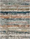 92204-60129 Epiphany 5 x 8 Blue Color Waves Area Rug