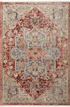 JAY-01MH/GAR-5.3X7.8 Janey 5 x 8 Garnet Multi Area Rug