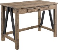Rustic Light Brown Writing Desk - Quinton-2