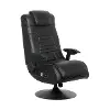 Black Pedestal Gaming Chair